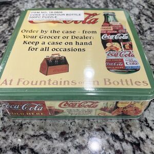 Coke Coca-Cola ‎ contour bottle 500pc puzzle 18-0806 Factory Sealed